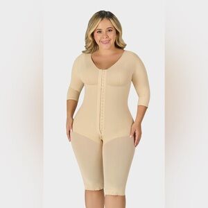 M&D Fajas Colombianas Reductoras Post-Surgery Full Body Shaper 0161 Knee 2XL NEW